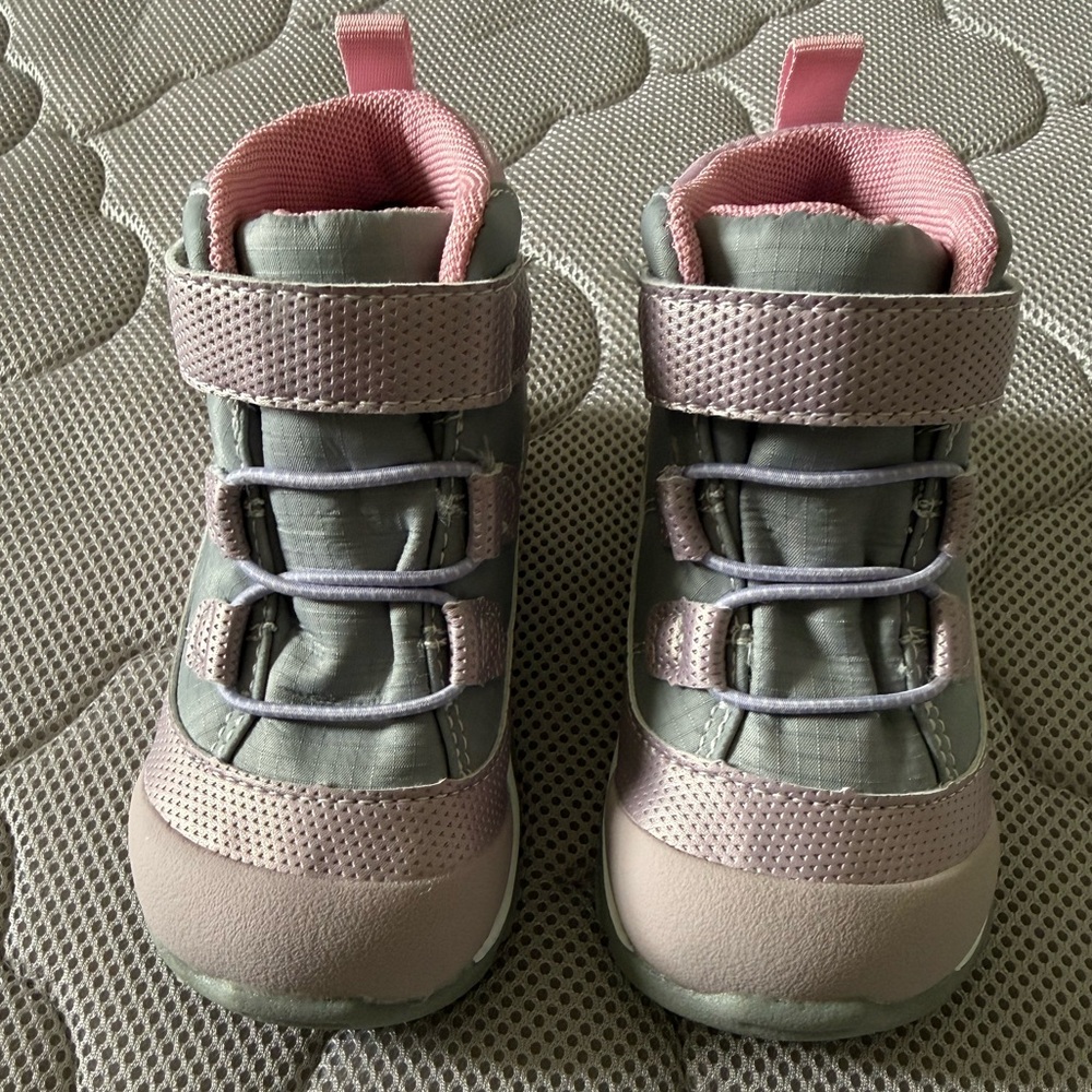 See Kai Run waterproof boots/sneakers. New without the box, unworn.